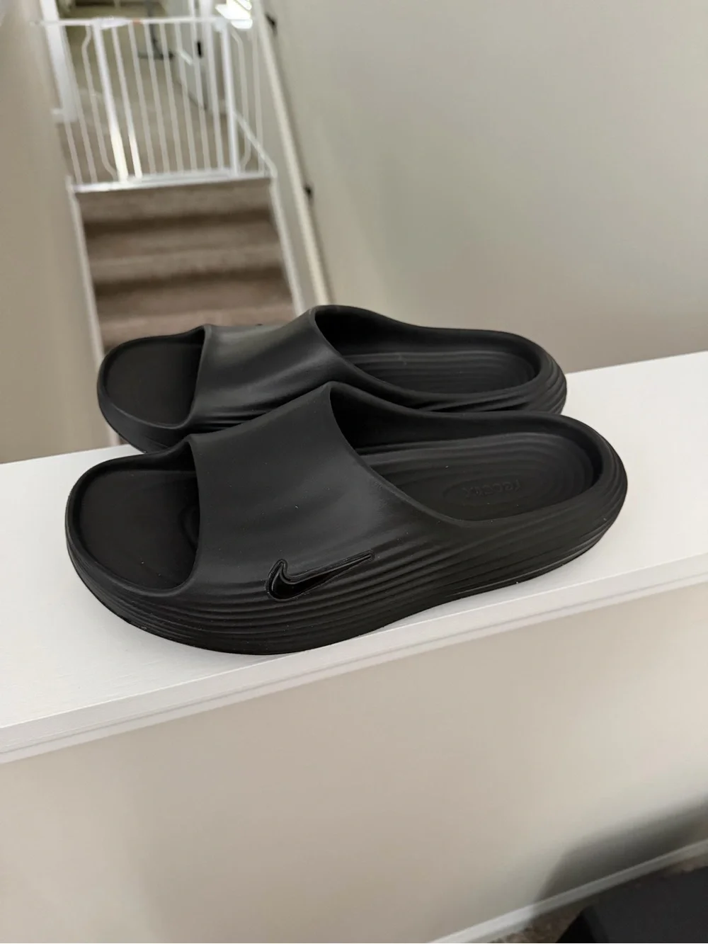 Nike ReactX Slide Sandal - Black